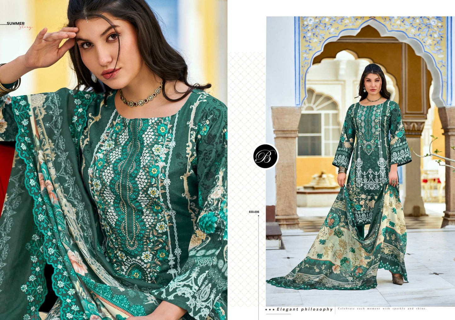 Guzarish Vol 21 Belliza Designer Studio Cotton Karachi Salwar Suits Manufacturer Ahmedabad