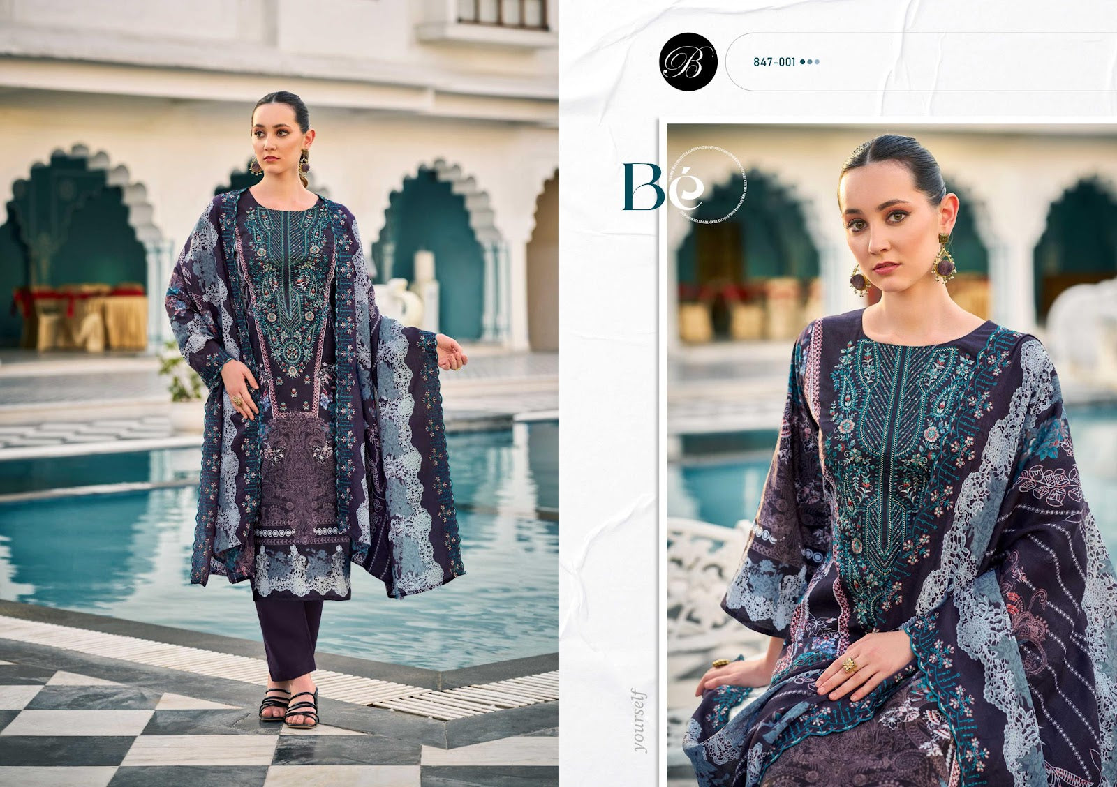 Guzarish Vol 23 Belliza Designer Studio Cotton Karachi Salwar Suits Manufacturer Gujarat