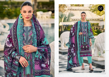 Guzarish Vol 23 Belliza Designer Studio Cotton Karachi Salwar Suits Manufacturer Gujarat