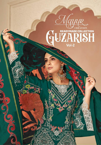 Guzarish Vol 2 Mayur Creation Cotton Karachi Readymade Suits Wholesale Price