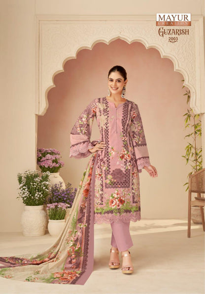 Guzarish Vol 2 Mayur Creation Cotton Karachi Readymade Suits Wholesale Price