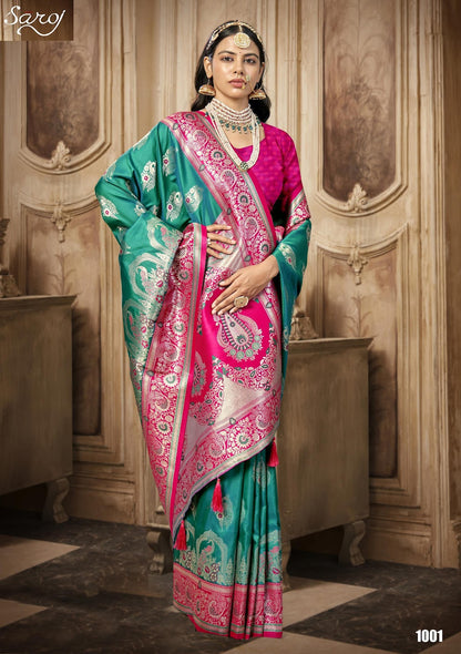 Guzarish Vol 2 Saroj Silk Sarees Exporter Gujarat
