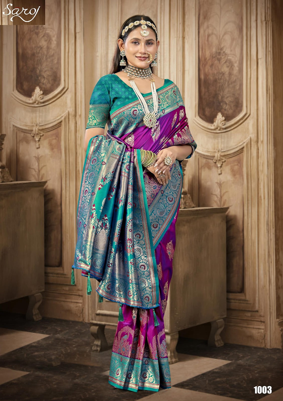 Guzarish Vol 2 Saroj Silk Sarees Exporter Gujarat