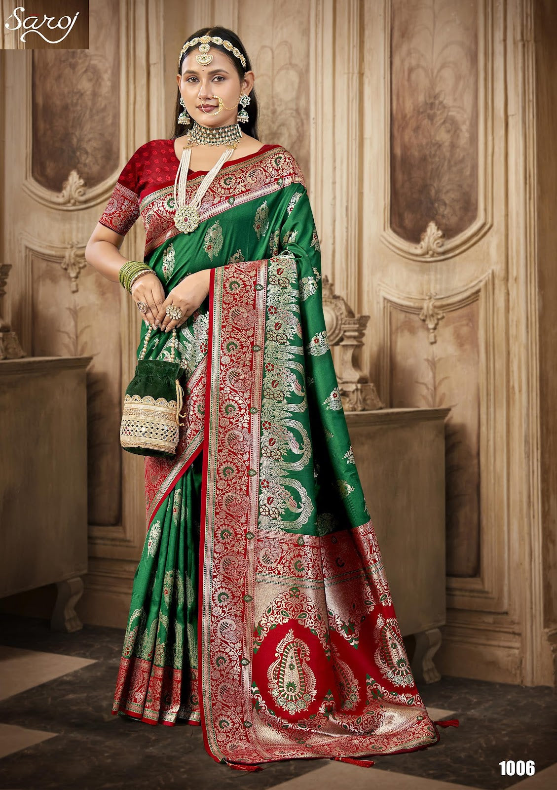 Guzarish Vol 2 Saroj Silk Sarees Exporter Gujarat