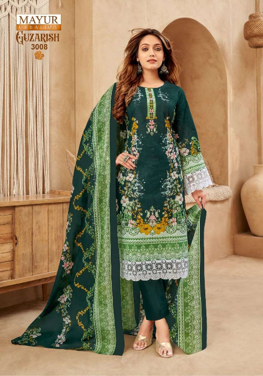 Guzarish Vol 3 Mayur Creation Cotton Karachi Salwar Suits Supplier India