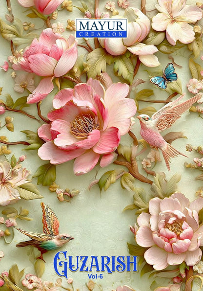 Guzarish Vol 6 Mayur Creation Cotton Karachi Salwar Suits Manufacturer Gujarat