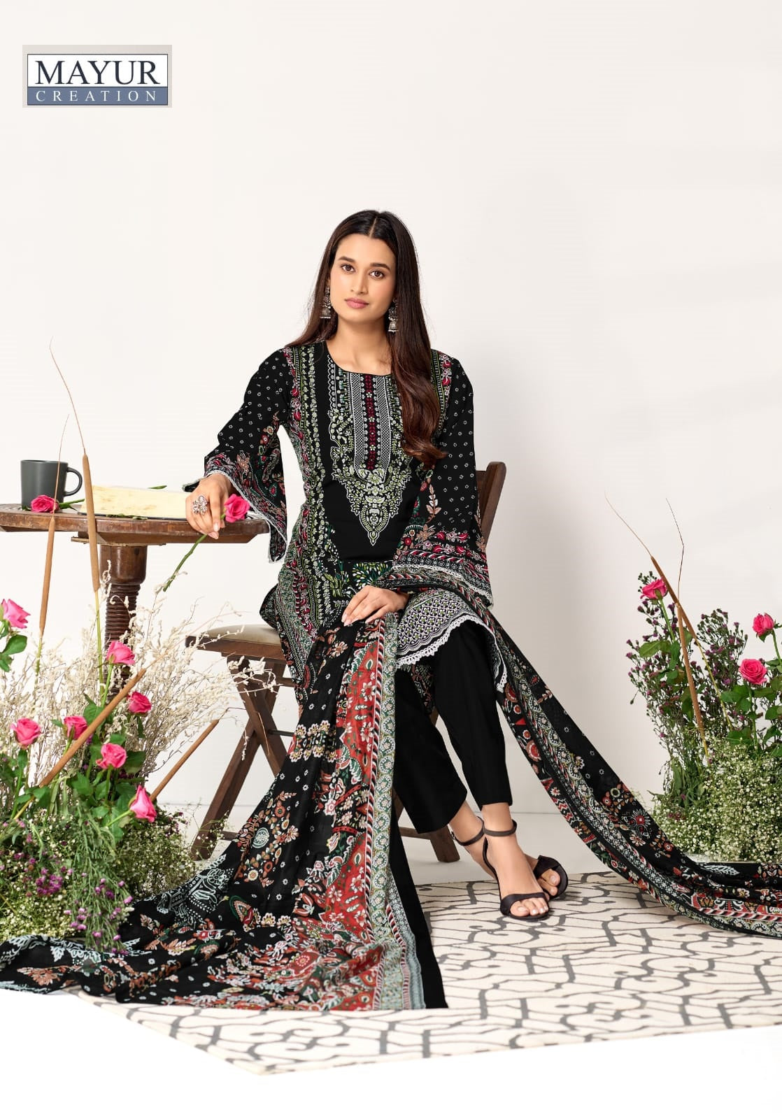 Guzarish Vol 8 Mayur Creation Lawn Cotton Karachi Readymade Suits Wholesale Price