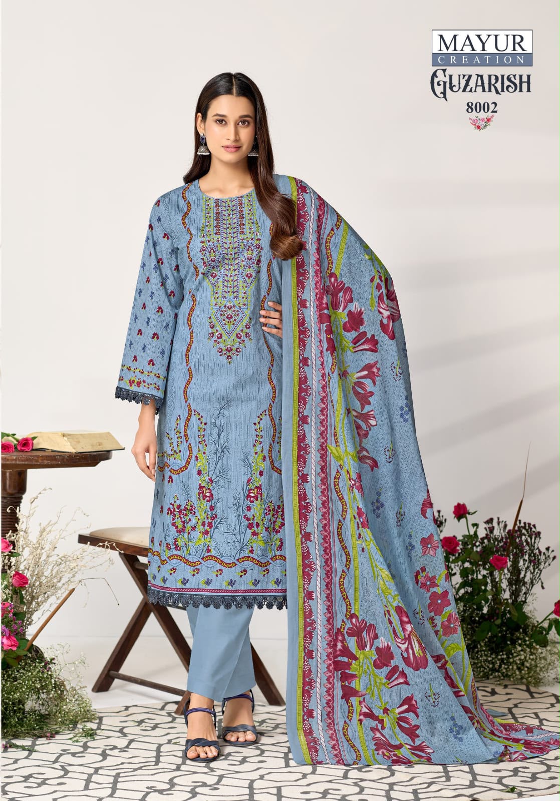 Guzarish Vol 8 Mayur Creation Cotton Karachi Salwar Suits Manufacturer Gujarat