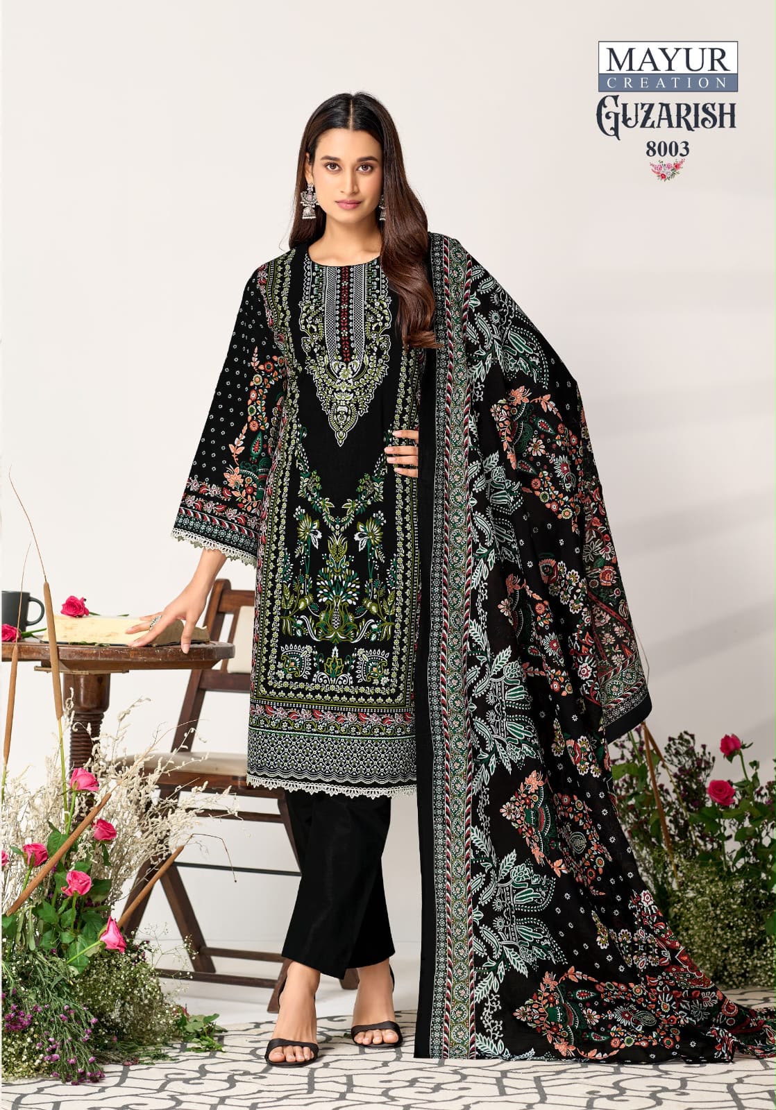 Guzarish Vol 8 Mayur Creation Cotton Karachi Salwar Suits Manufacturer Gujarat