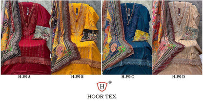 H 390 Hoor Tex Rayon Pakistani Salwar Suits Supplier India