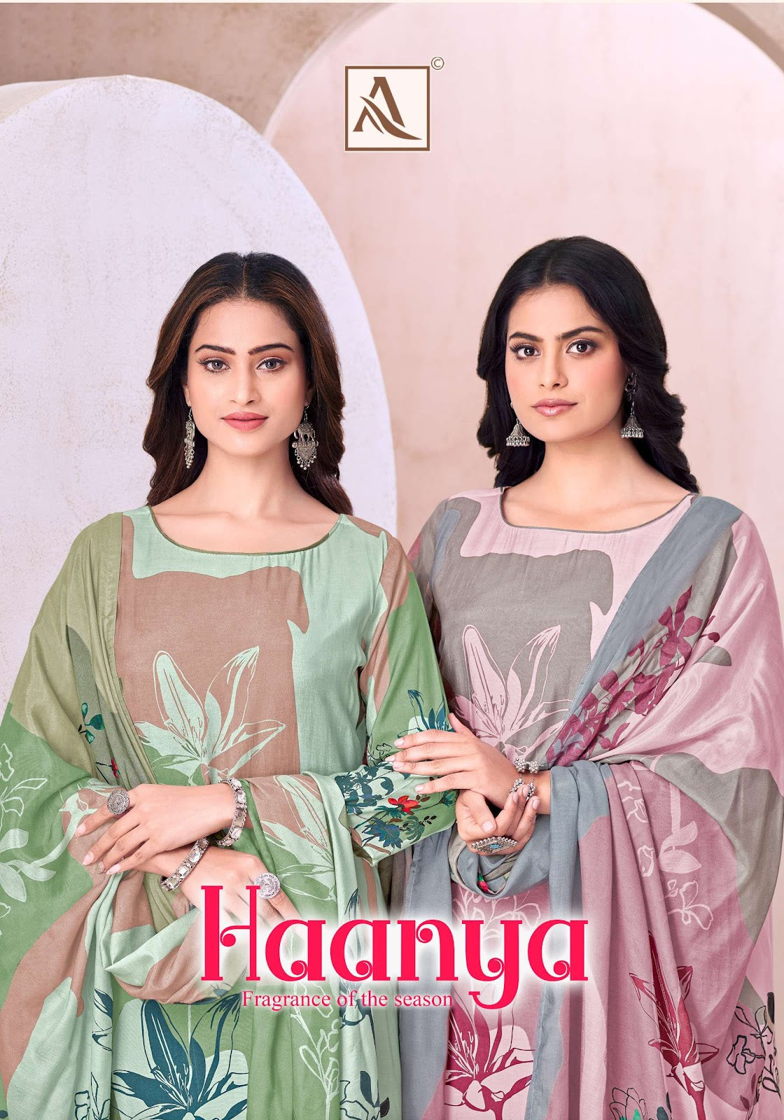 Haanya Alok Viscose Muslin Karachi Salwar Suits Supplier India