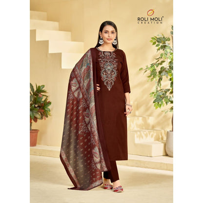 Habiba Roli Moli Pashmina Suits Wholesale Price