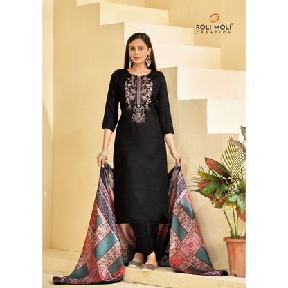 Habiba Roli Moli Pashmina Suits Wholesale Price