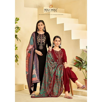 Habiba Roli Moli Pashmina Suits Wholesale Price