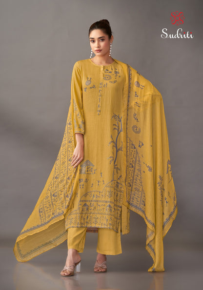 Habiba Sudriti Sahiba Pant Style Suits Supplier India