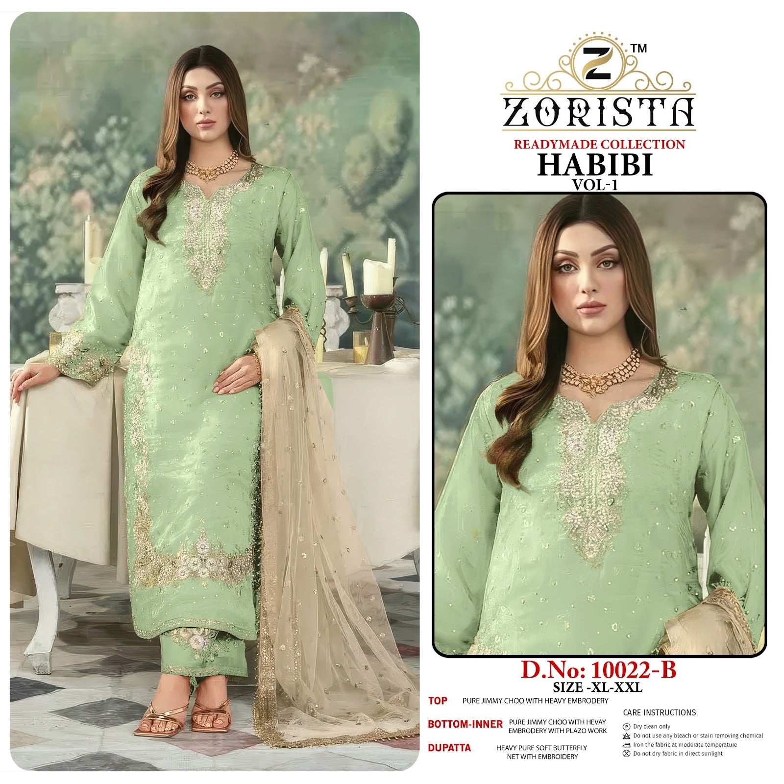 Habibi Vol 1 Zorista Jimmy Choo Pakistani Readymade Suits Manufacturer Gujarat