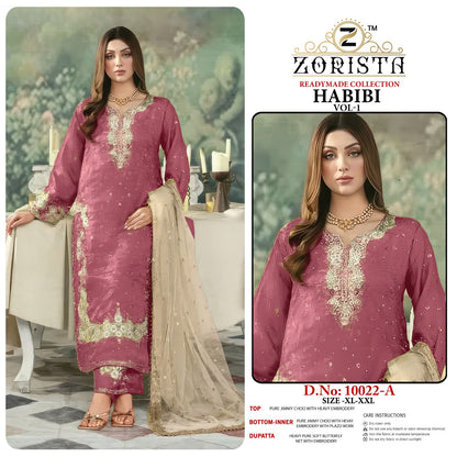 Habibi Vol 1 Zorista Jimmy Choo Pakistani Readymade Suits Manufacturer Gujarat