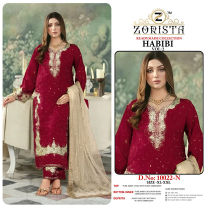 Habibi Vol 2 Lmno Zorista Jimmy Choo Pakistani Readymade Suits Wholesaler Gujarat