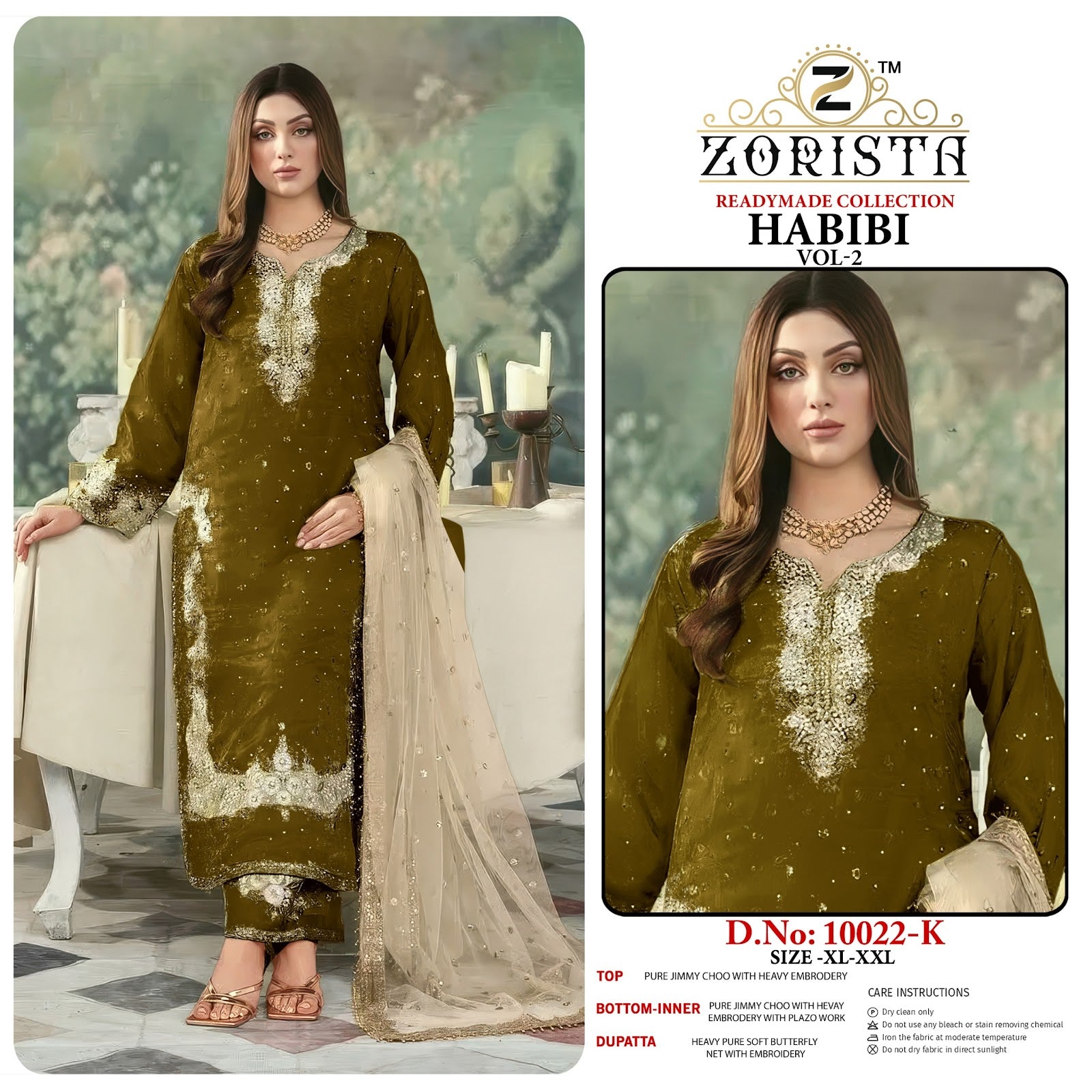Habibi Vol 2 Zorista Jimmy Choo Pakistani Readymade Suits Manufacturer Ahmedabad