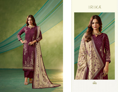 Haisley Irika Viscose Pashmina Suits Exporter India