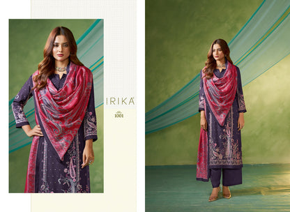 Haisley Irika Viscose Pashmina Suits Exporter India