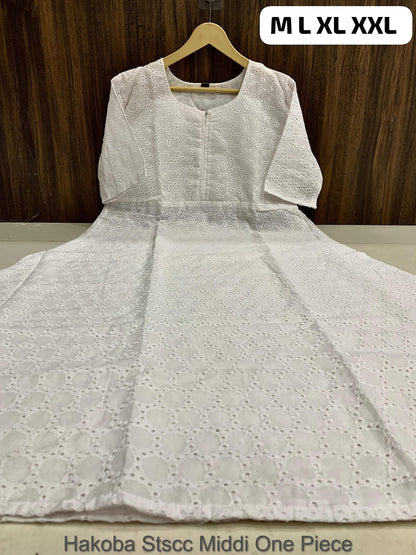 Hakoba Stscc Twill Midi Dress Supplier