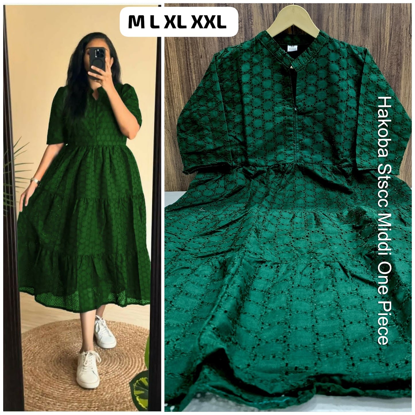 Hakoba Stscc Twill Midi Dress Supplier