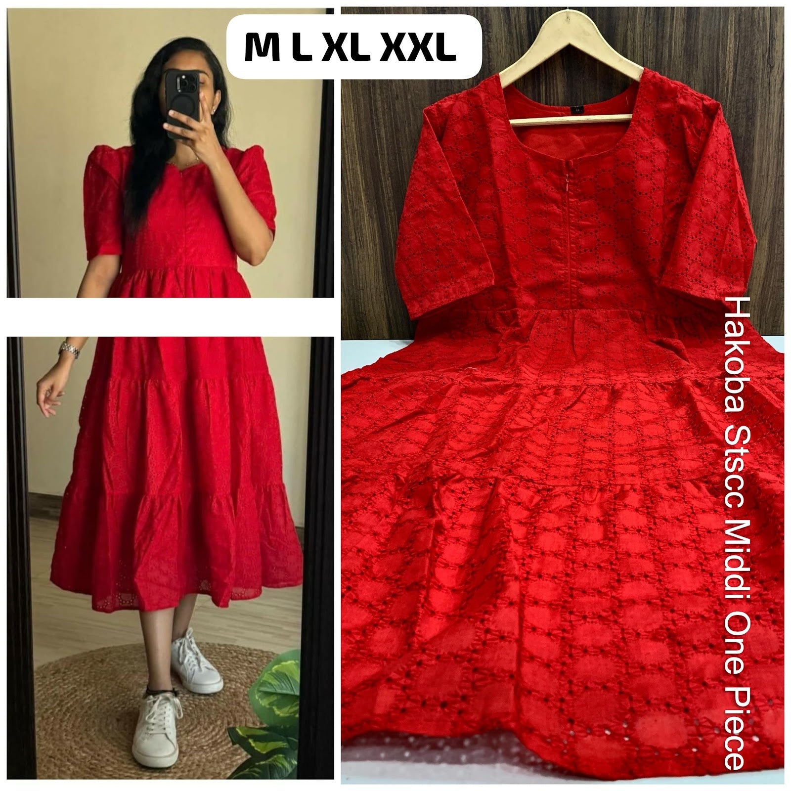 Hakoba Stscc Twill Midi Dress Supplier