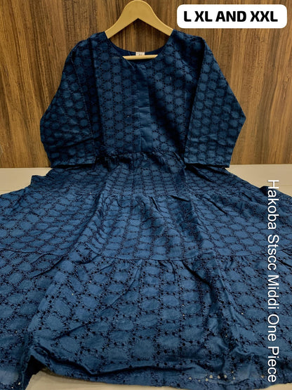 Hakoba Stscc Twill Midi Dress Supplier