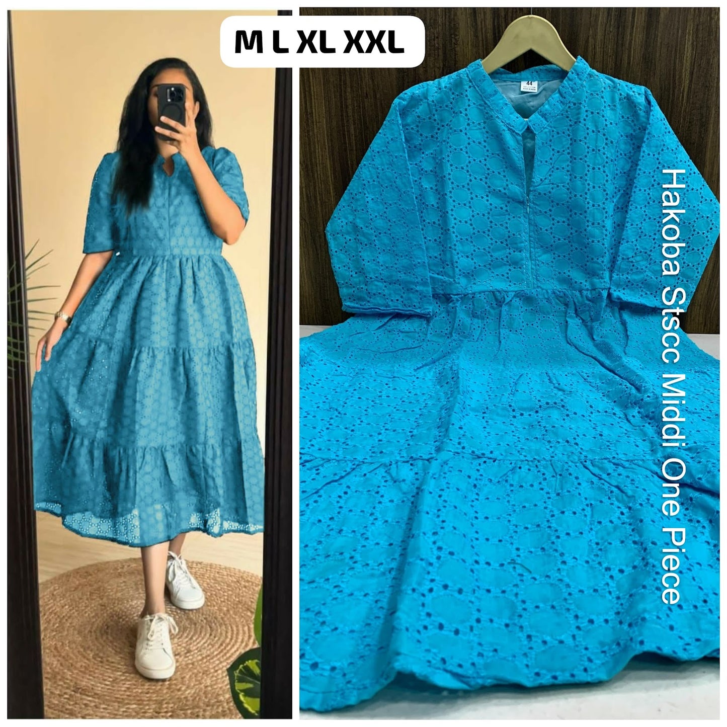 Hakoba Stscc Twill Midi Dress Supplier