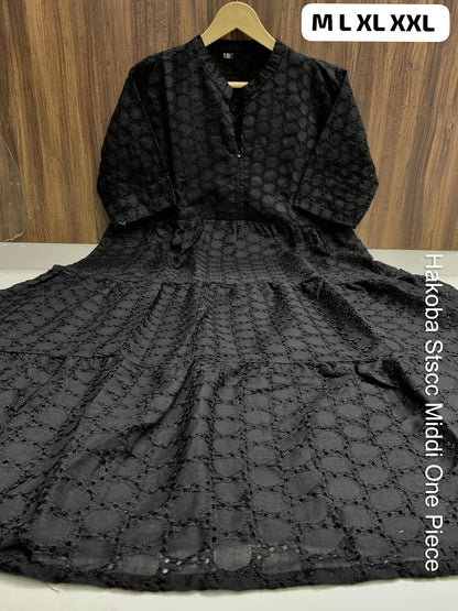 Hakoba Stscc Twill Midi Dress Supplier