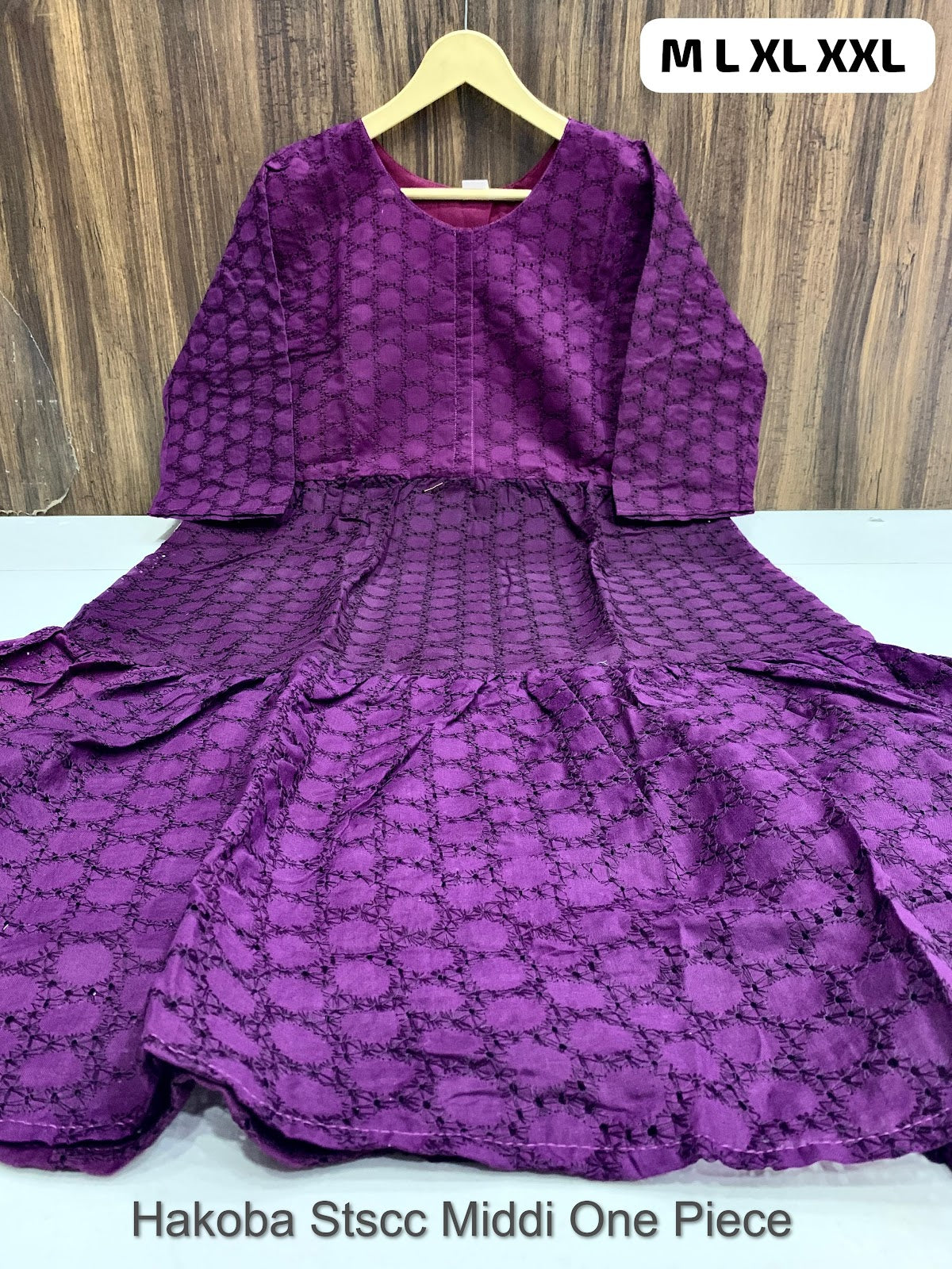 Hakoba Stscc Twill Midi Dress Supplier