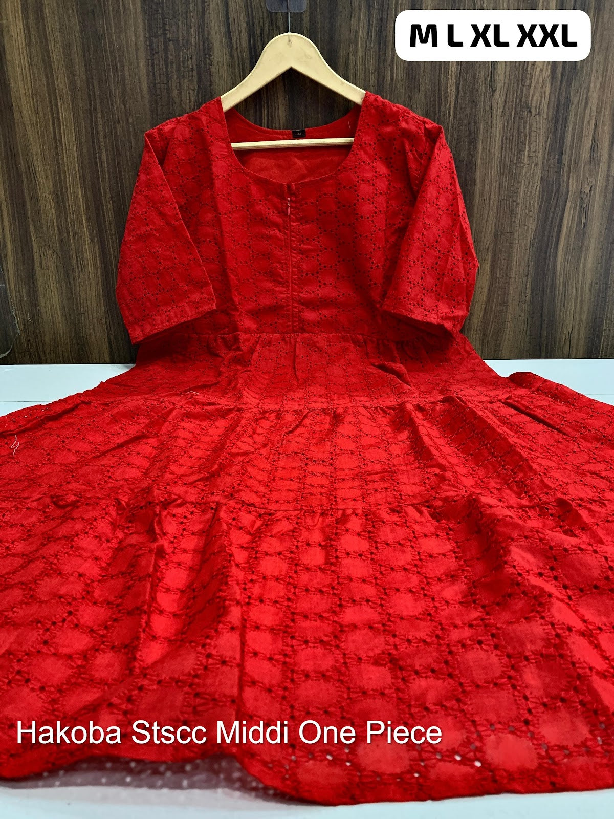 Hakoba Stscc Twill Midi Dress Supplier