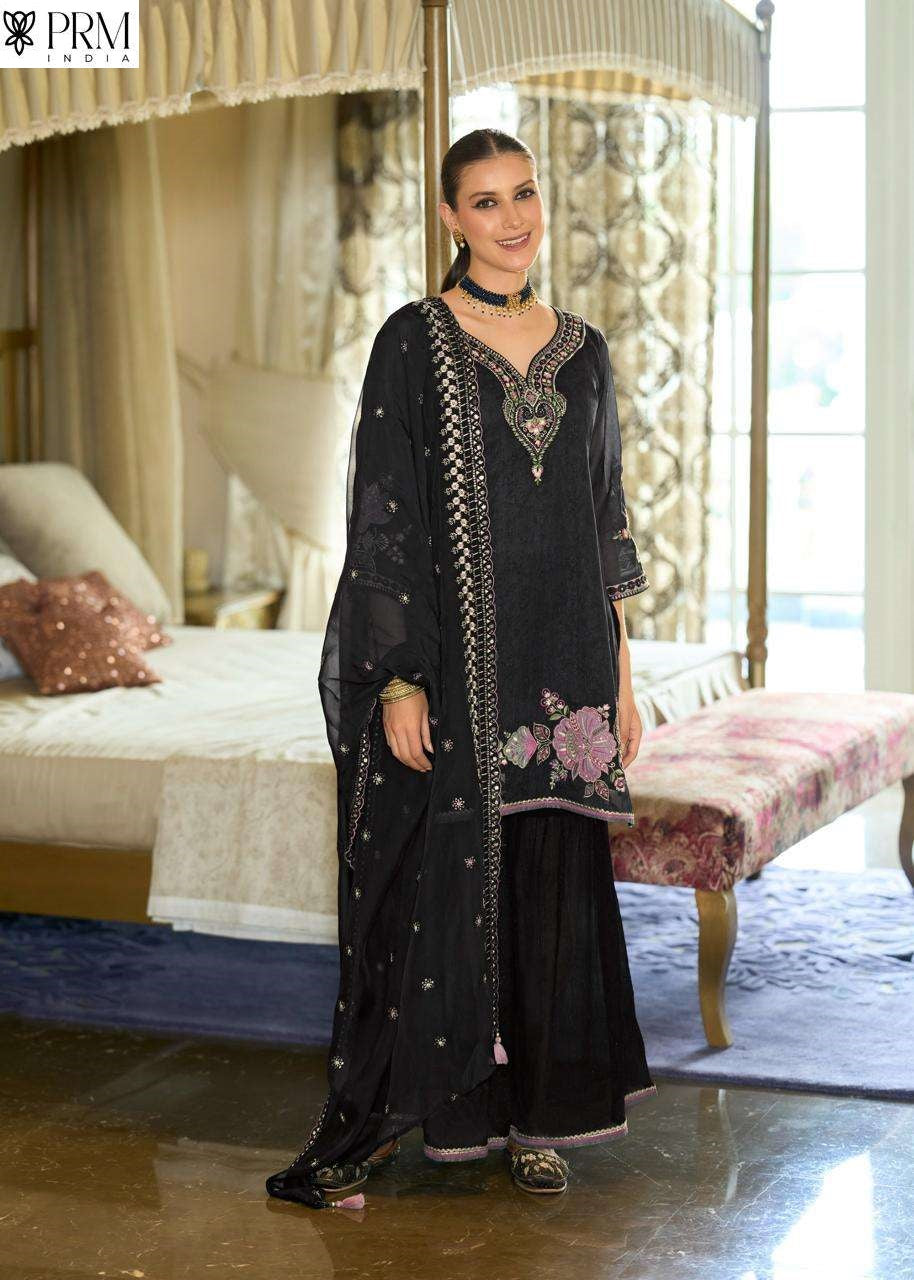 Hamsafar Prm India Organza Readymade Sharara Suits Manufacturer Ahmedabad