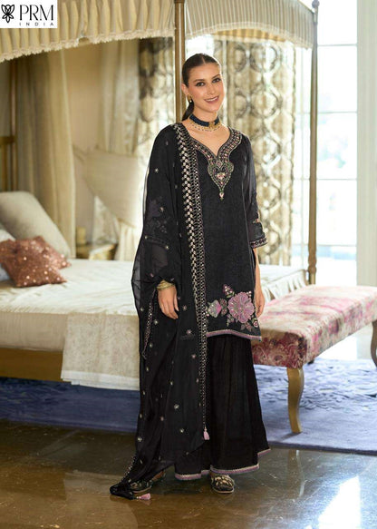 Hamsafar Prm India Organza Readymade Sharara Suits Manufacturer Ahmedabad