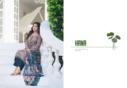 Hana Simar Jam Cotton Pant Style Suits Supplier Gujarat