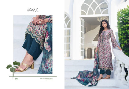 Hana Simar Jam Cotton Pant Style Suits Supplier Gujarat