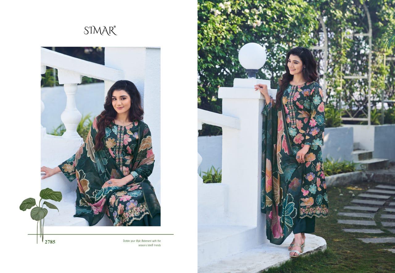 Hana Simar Jam Cotton Pant Style Suits Supplier Gujarat