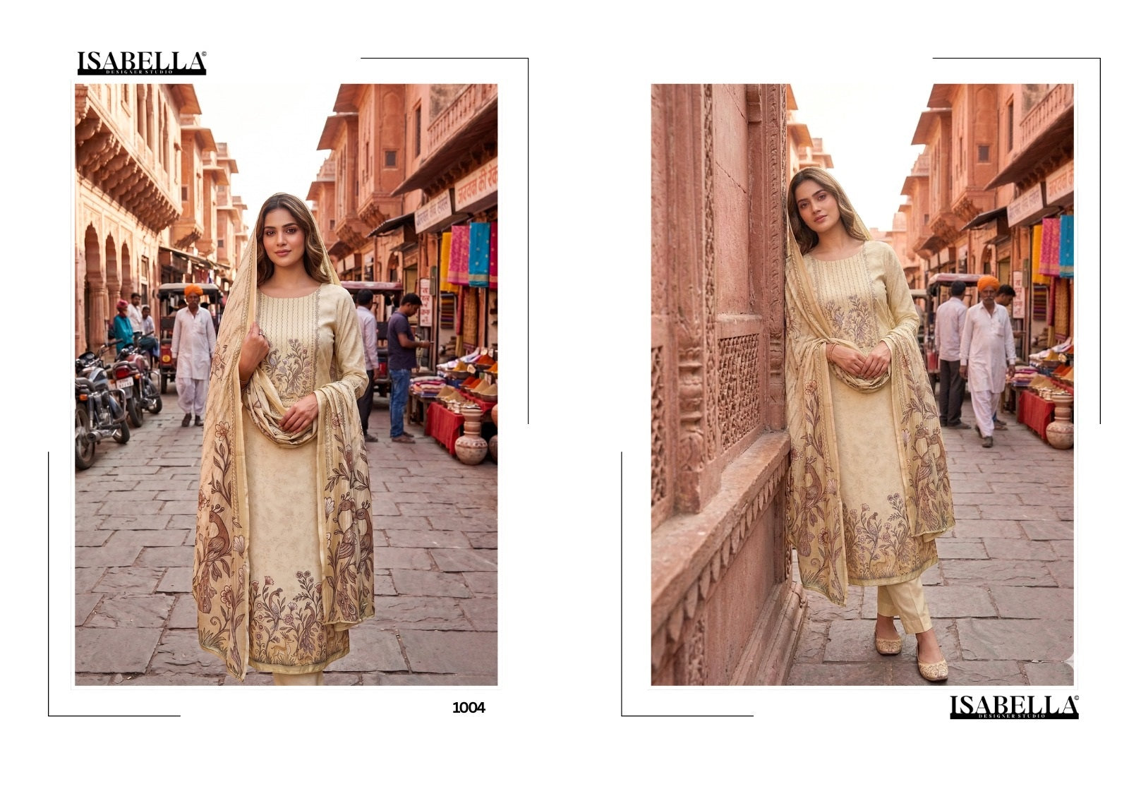 Hana Yes Fab Isabella Cambric Pant Style Suits Supplier