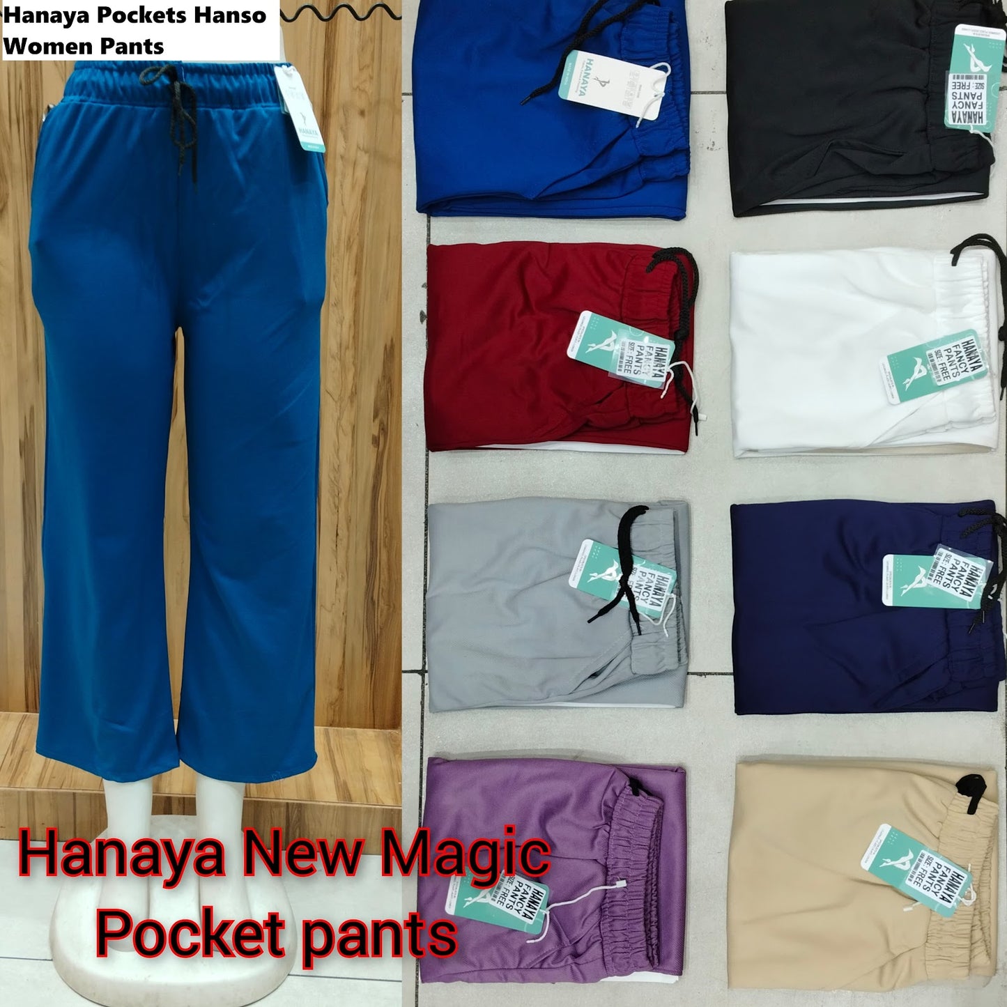 Hanaya Pockets Hanso Women Pants Manufacturer India
