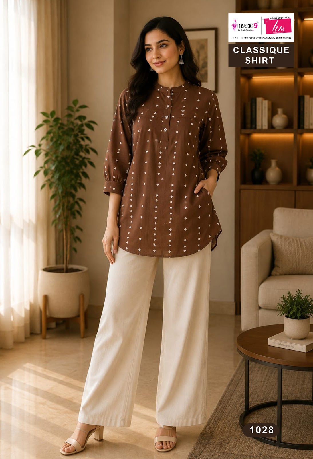 Handloom Cotton Mystic 9 Short Kurtis Wholesale
