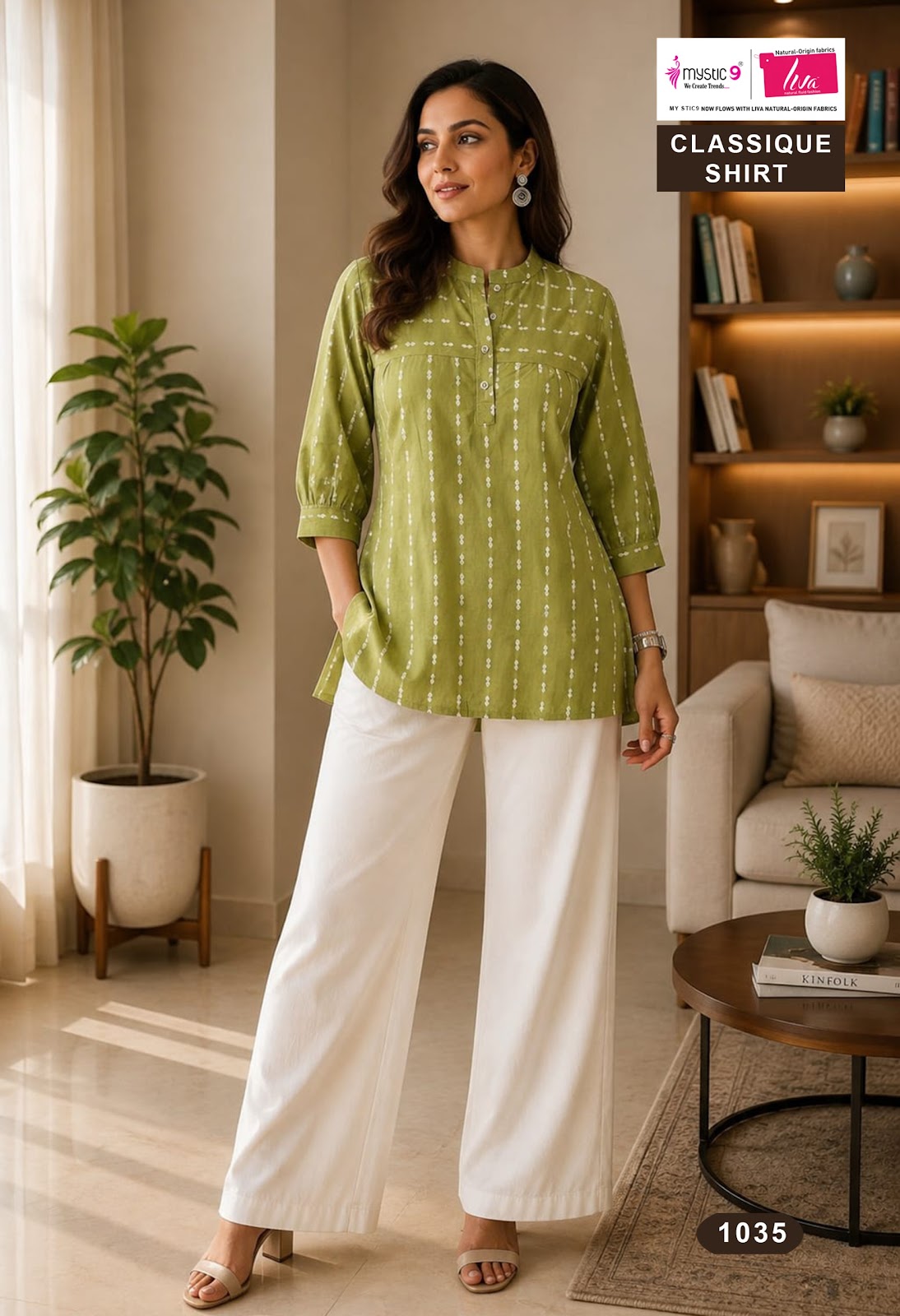 Handloom Cotton Mystic 9 Short Kurtis Wholesale