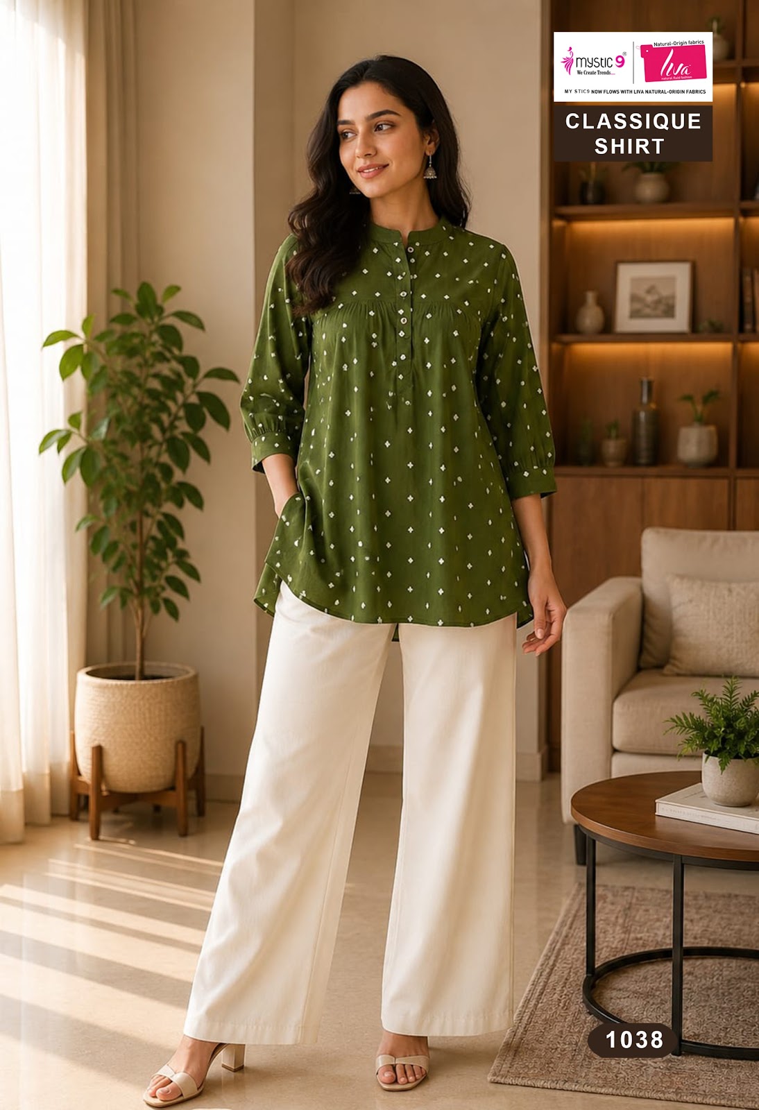 Handloom Cotton Mystic 9 Short Kurtis Wholesale