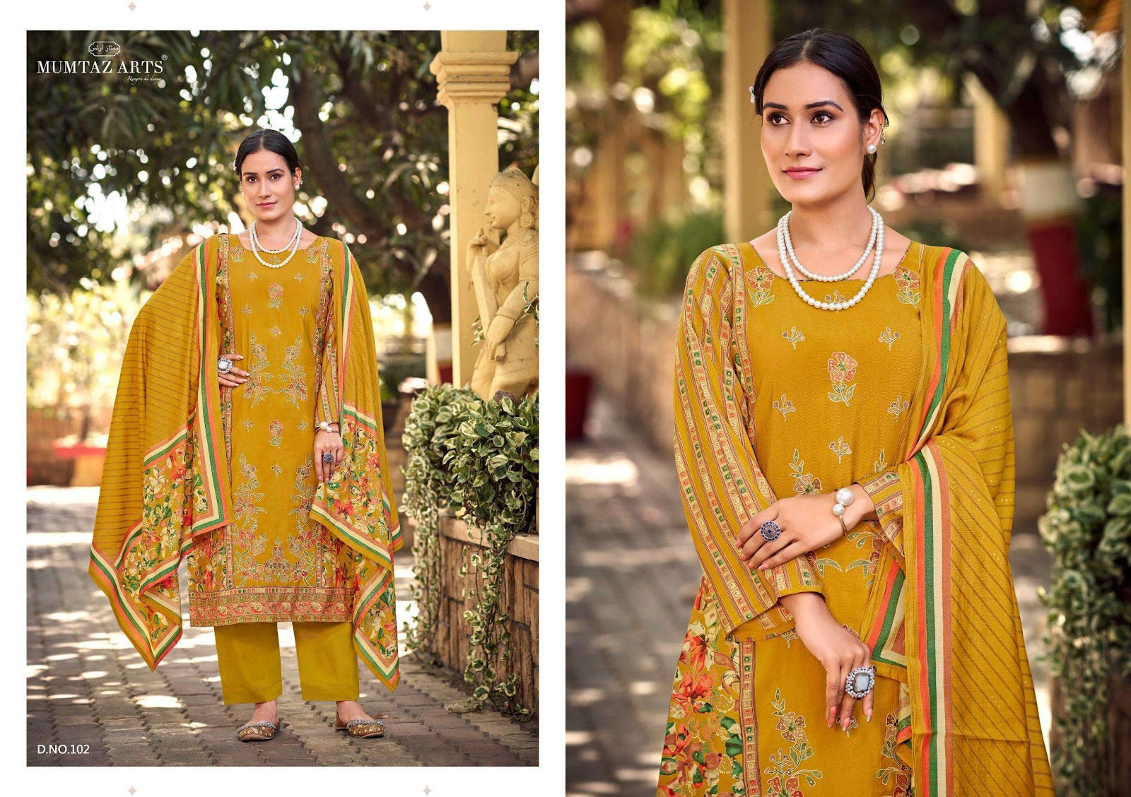 Handmade Story Mumtaz Arts Modal Silk Karachi Salwar Suits Exporter Gujarat