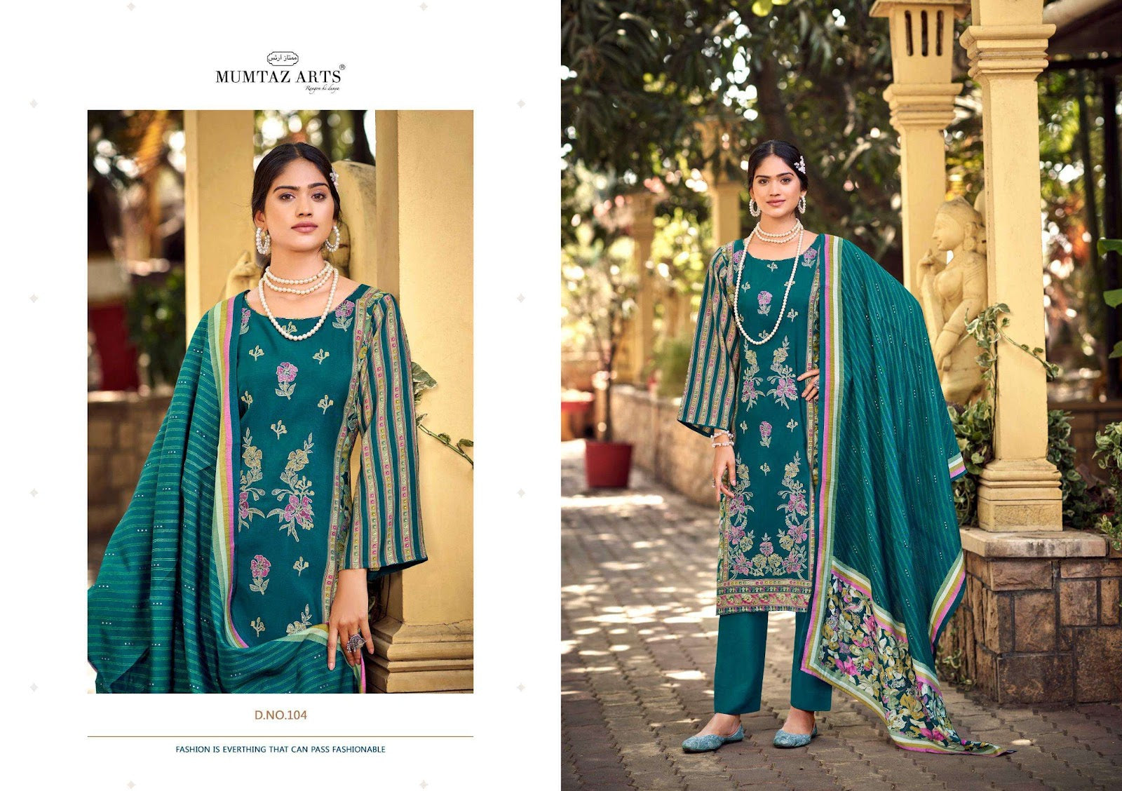 Handmade Story Mumtaz Arts Modal Silk Karachi Salwar Suits Exporter Gujarat