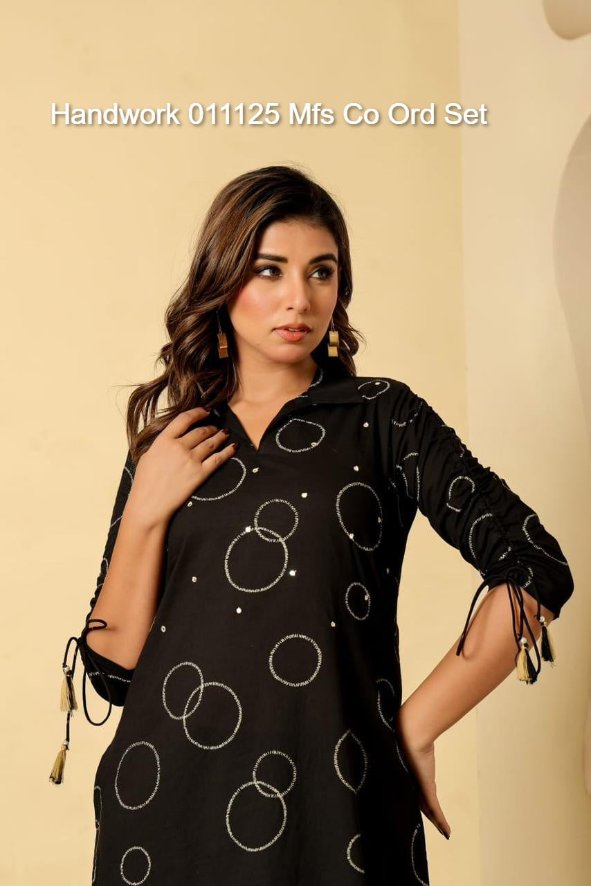 Handwork 011125 Mfs Cotton Co Ord Set Manufacturer Gujarat