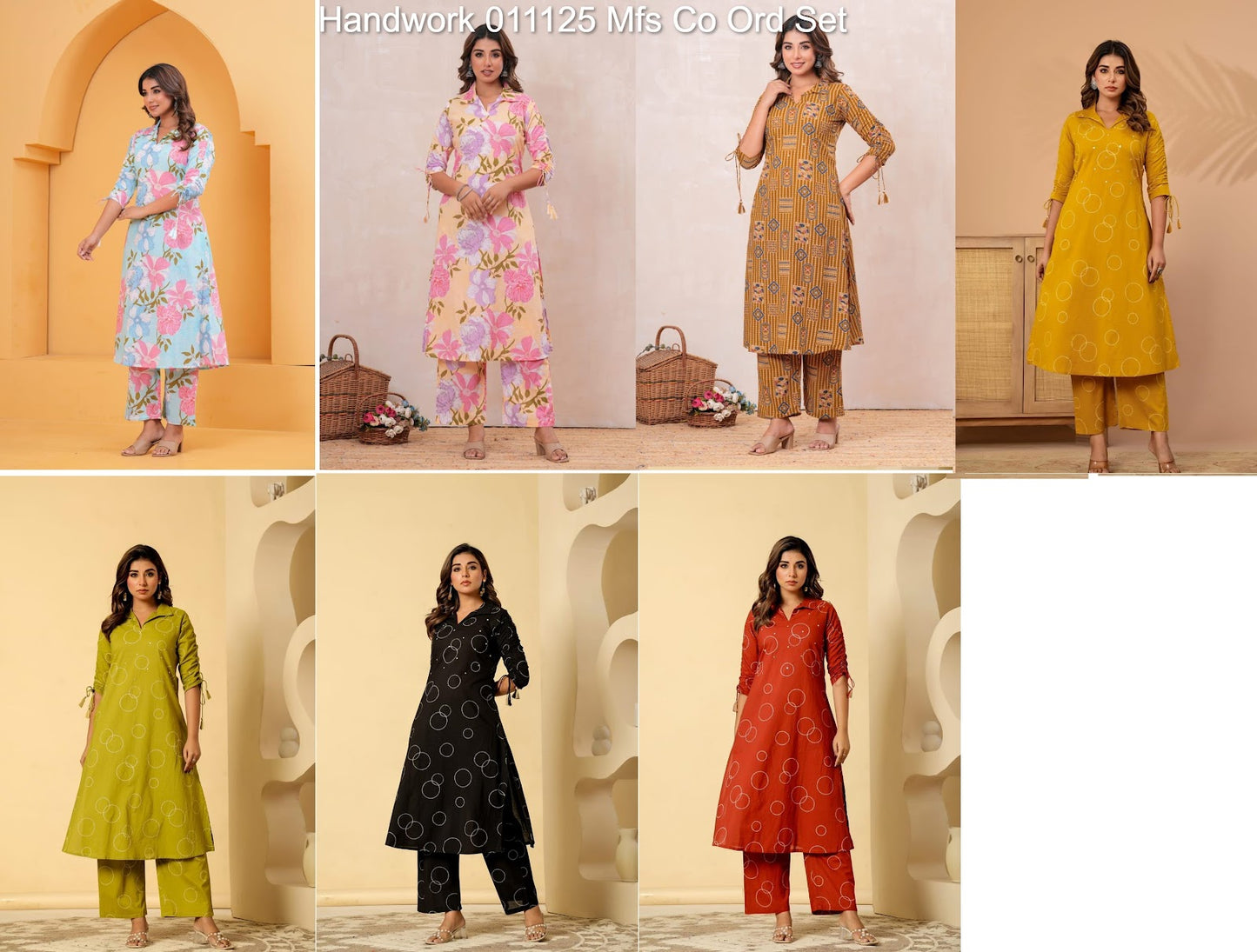 Handwork 011125 Mfs Cotton Co Ord Set Manufacturer Gujarat