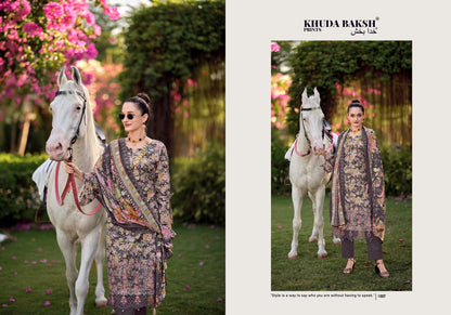 Haniya Hiba Khuda Baksh Prints Lawn Karachi Salwar Suits Manufacturer Ahmedabad