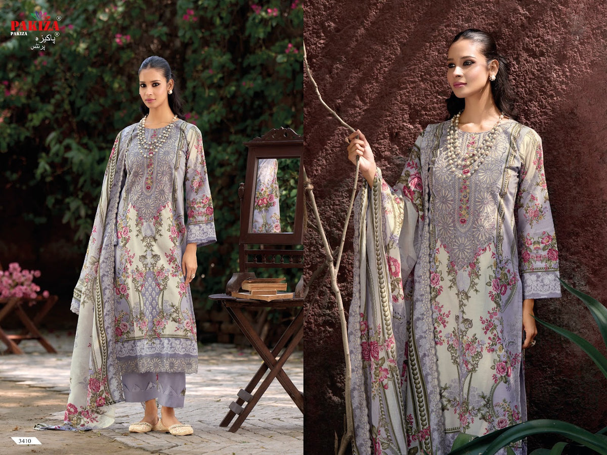 Haniya Hiba Vol 34 Pakiza Prints Lawn Cotton Karachi Salwar Suits Exporter