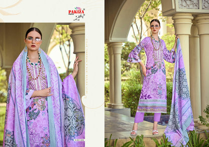 haniya hiba vol 6 pakiza prints lawn cotton karachi salwar suits supplier gujarat
